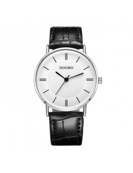 DOOBO D002 4737 Men Business Leather Band Quartz Watch