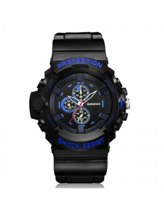 GON049 Men Analog Quartz Silicon Sports Wrist Watch