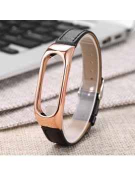 14mm Leather Strap for Xiaomi Mi Band 2