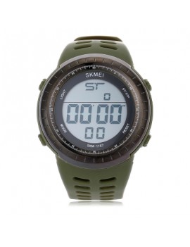 SKMEI 1167 Men LED Digital Sport Watch Big Round Dial Wristwatch