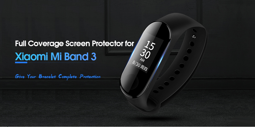 Full Screen Soft Screen Protector for Xiaomi Mi Band 3 2PCS